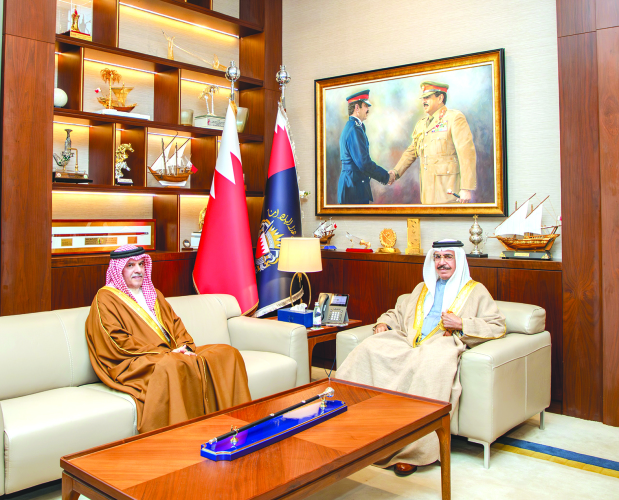 Interior Minister General Shaikh Rashid bin Abdulla Al Khalifa received Bahrain’s Ambassador to Jordan Shaikh Khalifa bin Abdulla bin Hamad Al Khalifa. Gen Shaikh Rashid praised the embassy’s role in strengthening and developing all forms of co-operation between the two countries, particularly in security co-operation and co-ordination, and in providing the necessary services to Bahraini citizens in Jordan.